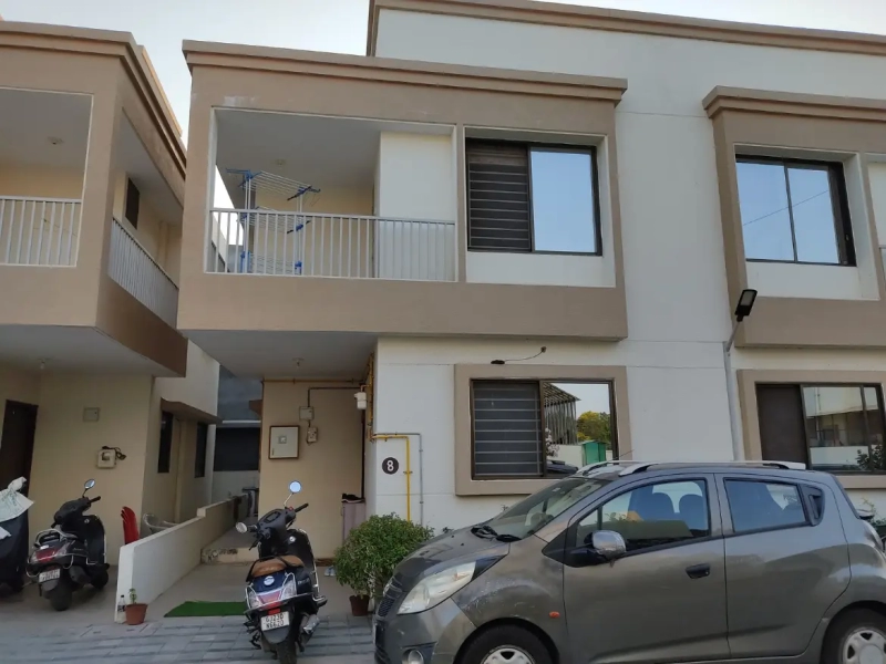 Front side of the house